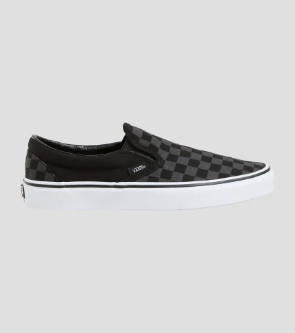 Vans Classic Slip-On - (Checkerboard) Black/Black