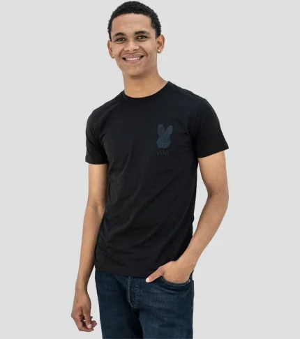 Valenta Electric Bunny T-Shirt Black