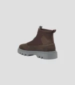 Mazerata Vinchey 34 Faux Nubuck Boot - Chocolate