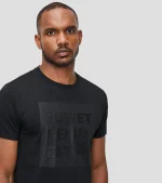 Soviet Mens Potent Tee   Black - Image 3