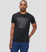 Soviet Mens Potent Tee   Black