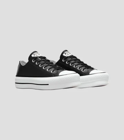 Chuck Taylor All Star Lift Lo Leather Black