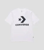 Converse Star Chevron Graphic Tee White