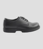 Green Cross School Shoes Men Lace Up 4172C - Black