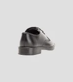 Men's Smart Steps School Shoes - Black - Image 3