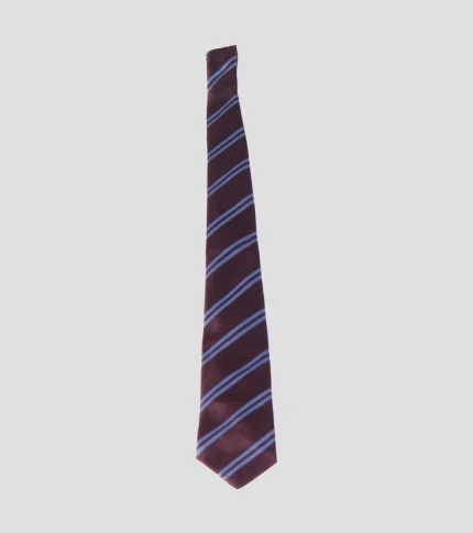 Tie Stripe  Maroon/Grey