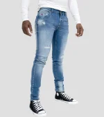 Soviet Jeans Lamelo #4 - Skinny Jean - Indigo - Image 2