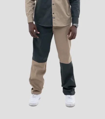 Dickies 847 Brooklyn Colour Block Khaki & Olive Trouser
