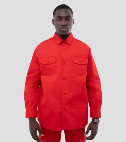 Dickies 847 Shirt Fiery Red