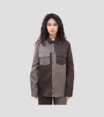 Dickies 847 Shirt Taupe - Image 2