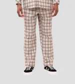 Dickies Quincy Check Trouser Stone