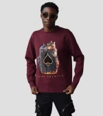 Pure Premium Pino Sweater Burgundy