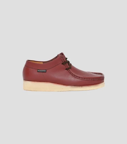 Grasshoppers Leather Denver Casual Oxblood Moccasins