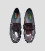 Dakotas Preston Hi-Shine Moc - Burgundy - Image 2