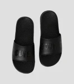 Soviet Bahamas Youths Sandals – Black Mono - Image 3