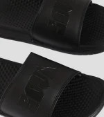Soviet Bahamas Youths Sandals – Black Mono - Image 4
