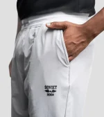 Soviet Men's Owen Trackpants - Light Grey - Image 2