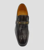 Saxone 32071 Men's Formal Shoes - Chocolate - Image 2