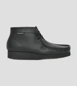 Grasshoppers Leather Aston Casual Black Moccasins
