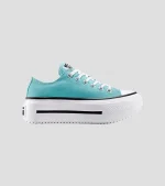 Converse Chuck Taylor All Star Lift Double Stack Platform - Deja Blue/Black