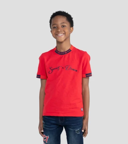 Soviet B Anchor Tee - Red