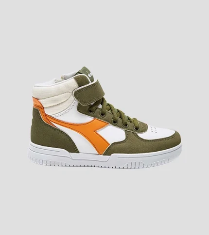 Diadora Raptor Mid Dusty Sneaker - Green Lodan/White