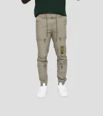 Soviet B Sakura Fashion Cargo Jogger - Light Sage