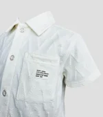 Soviet M Raditz S/S Button Up Shirt - Winter White