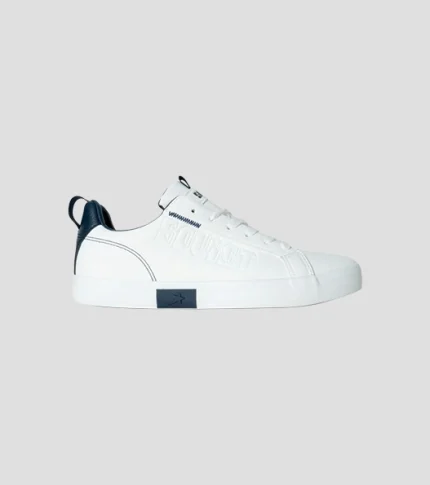 Soviet K Hollywood PU Lace Up - White Ink