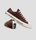Converse All Star Chuck 70 Lo - Dark Root/Egret - Image 3