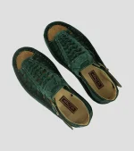 Omega Kgosi Okom021: Leather Sandal In Forest Suede - Image 3