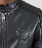 Rossimoda Donatello Leather Jacket - Black - Image 2