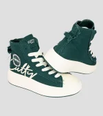 Cutty Tampa Hi Top Sneakers - Forest - Image 2