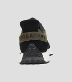 Urbanart Bellay 1 Faux Wax / Faux Suede – Black/Olive - Image 3