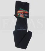 Alaska 2Pc Tracksuit - Black - Image 3