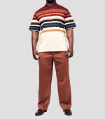 Brentwood Golfer Leon - Stone/Navy - Image 2