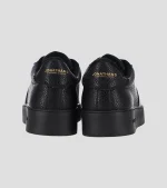 Jd Mens Court Sneaker Genuine Leather Black - Image 3